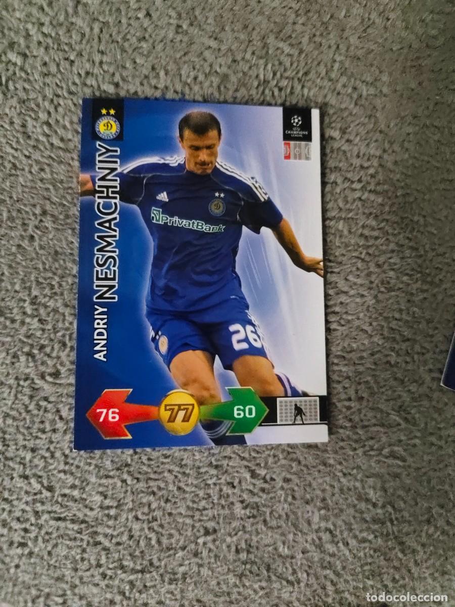 Cromos de f&uacute;tbol: SUPER STRIKES 2009 10 ANDRIY NESMACHNIY DYNAMO KIEV ADRENALYN PANINI CHAMPIONS LEAGUE 09 2010 AAO