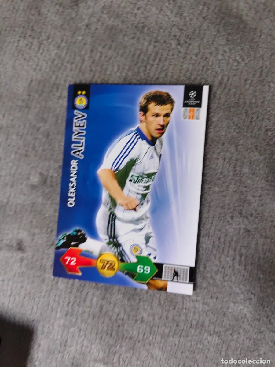 Cromos de f&uacute;tbol: SUPER STRIKES 2009 10 OLEKSANDR ALIYEV DYNAMO KIEV ADRENALYN PANINI CHAMPIONS LEAGUE 09 2010 AAO