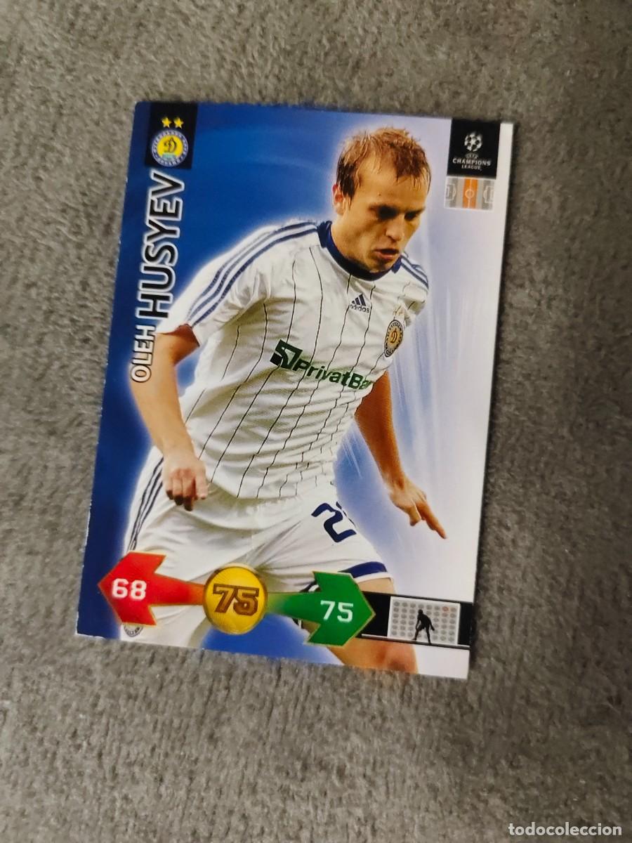 Cromos de f&uacute;tbol: SUPER STRIKES 2009 10 OLEH HUSYEV DYNAMO KIEV ADRENALYN PANINI CHAMPIONS LEAGUE 09 2010 AAO