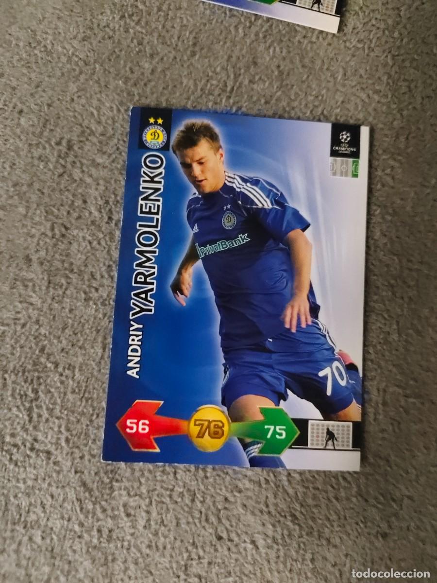 Cromos de f&uacute;tbol: SUPER STRIKES 2009 10 ANDRIY YARMOLENKO DYNAMO KIEV ADRENALYN PANINI CHAMPIONS LEAGUE 09 2010 AAO
