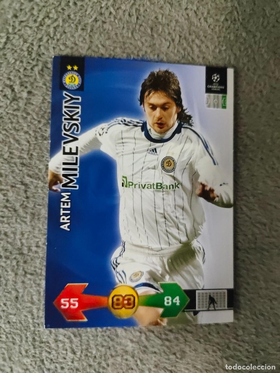 Cromos de f&uacute;tbol: SUPER STRIKES 2009 10 ARTEM MILEVSKIY DYNAMO KIEV ADRENALYN PANINI CHAMPIONS LEAGUE 09 2010 AAO