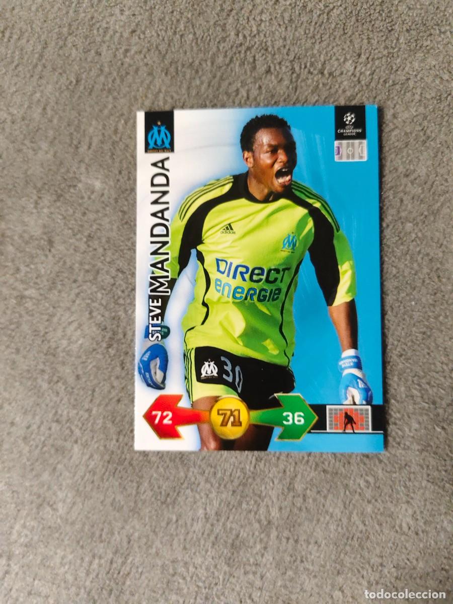 Cromos de f&uacute;tbol: SUPER STRIKES 2009 10 MANDANDA OLYMPIQUE MARSELLA ADRENALYN PANINI CHAMPIONS LEAGUE 09 2010 AAO