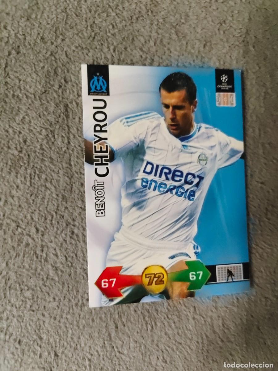 Cromos de f&uacute;tbol: SUPER STRIKES 2009 10 CHEYROU OLYMPIQUE MARSELLA ADRENALYN PANINI CHAMPIONS LEAGUE 09 2010 AAO