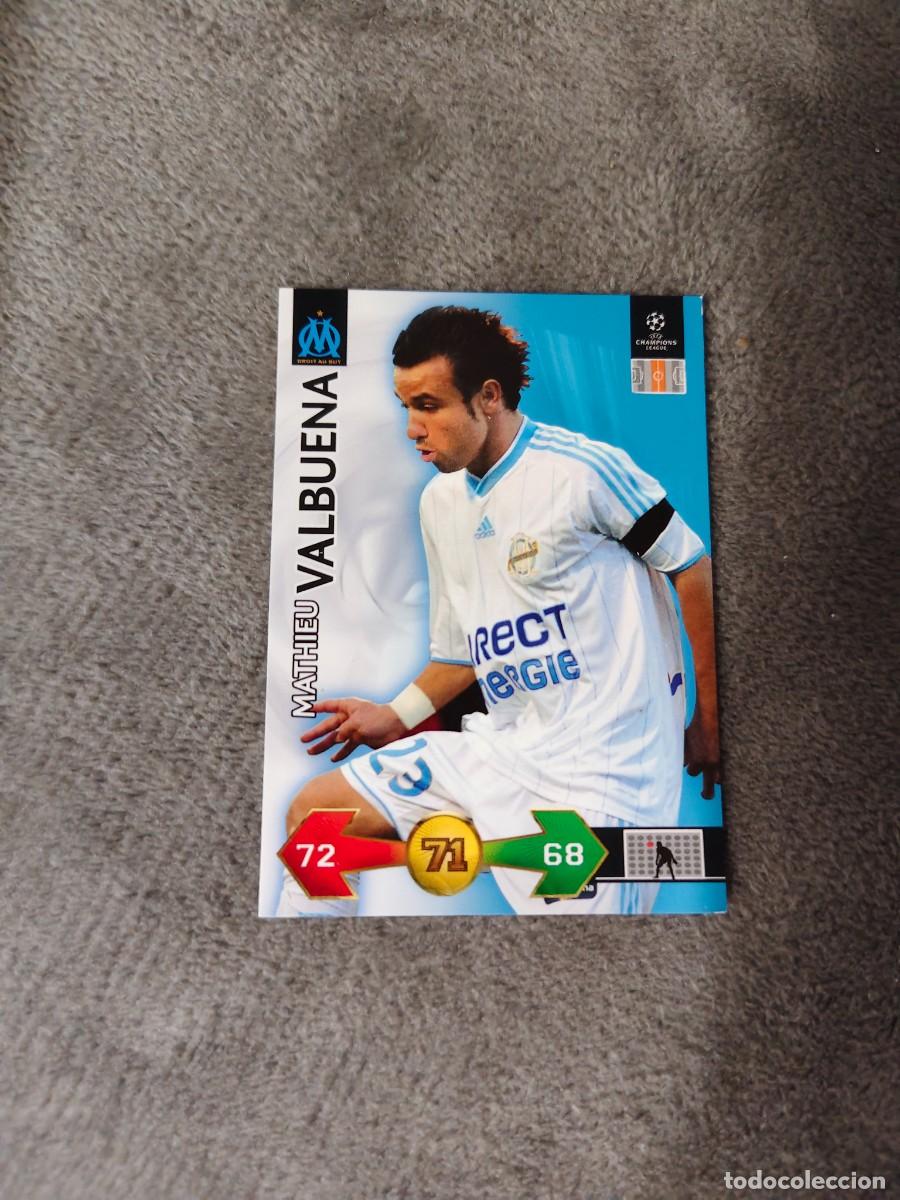 Cromos de f&uacute;tbol: SUPER STRIKES 2009 10 VALBUENA OLYMPIQUE MARSELLA ADRENALYN PANINI CHAMPIONS LEAGUE 09 2010 AAO