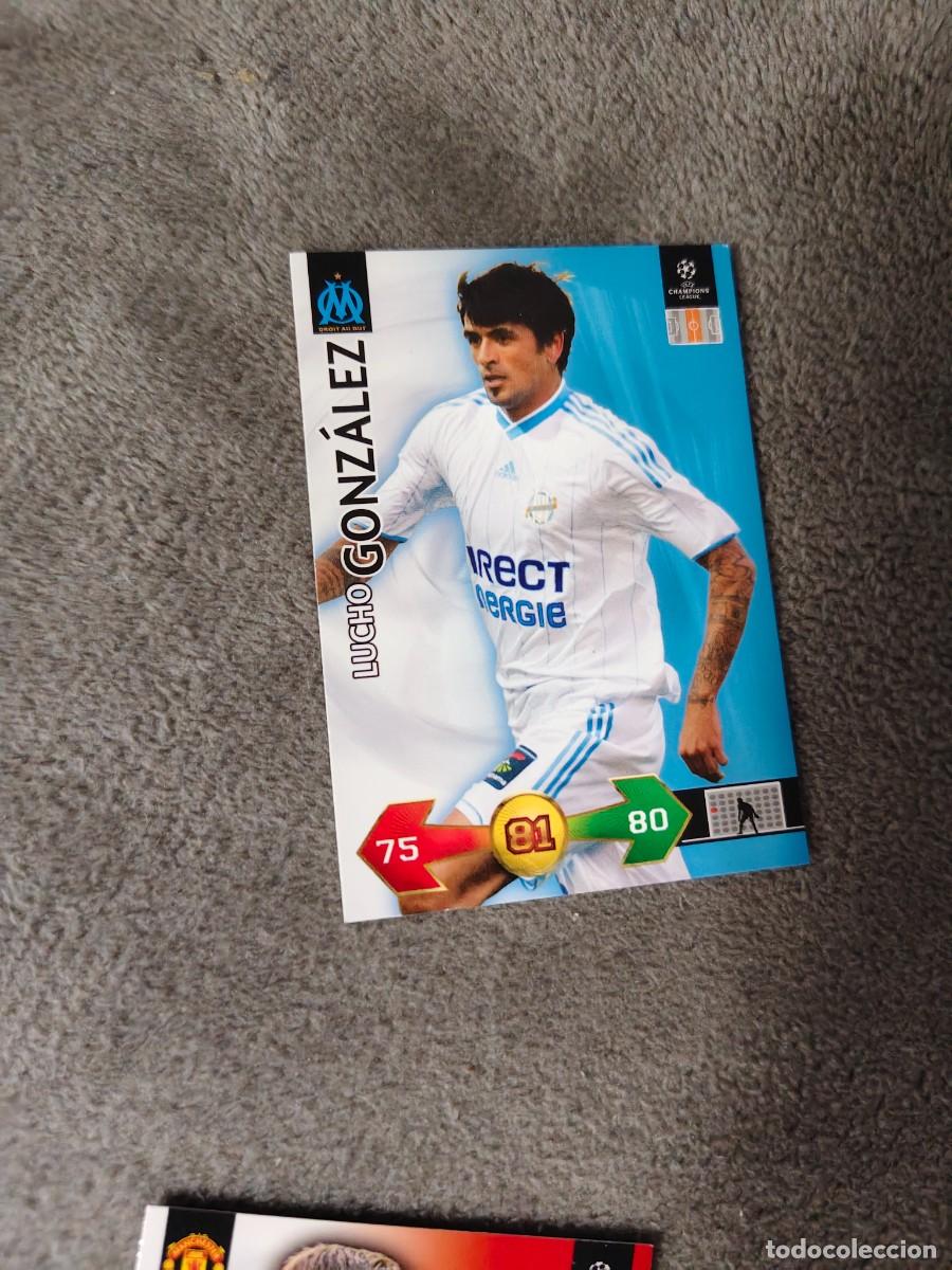 Cromos de f&uacute;tbol: SUPER STRIKES 2009 10 LUCHO GONZ&Aacute;LEZ MARSELLA ADRENALYN PANINI CHAMPIONS LEAGUE 09 2010 AAO