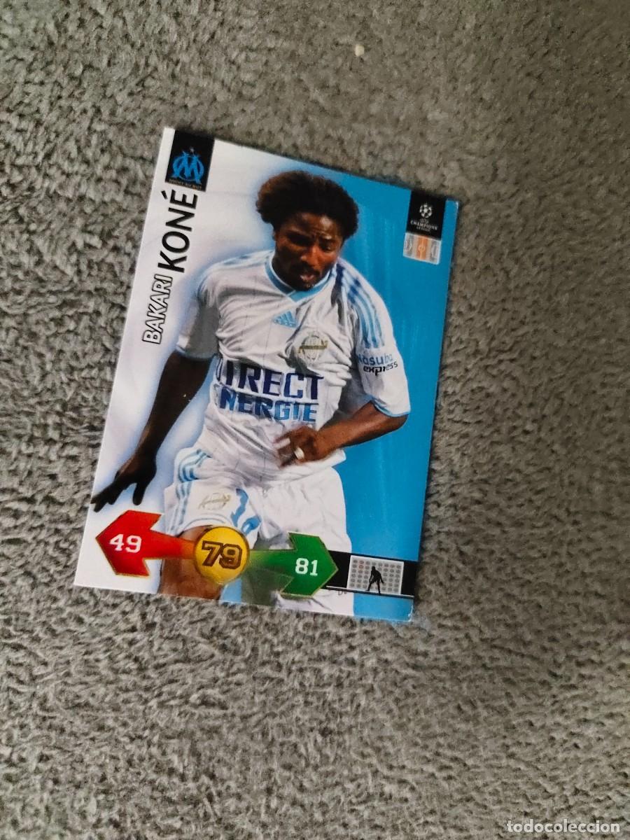 Cromos de f&uacute;tbol: SUPER STRIKES 2009 10 BAKARI KON&Eacute; OLYMPIQUE MARSELLA ADRENALYN PANINI CHAMPIONS LEAGUE 09 2010 AAO