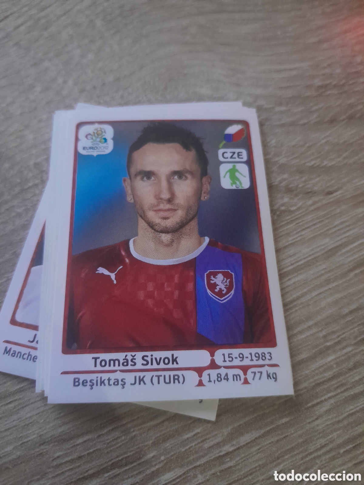 Figurine di Calcio: n&ordm; 147 panini UEFA EURO 2012 ( POLONIA - UCRANIA ) NUNCA PEGADO