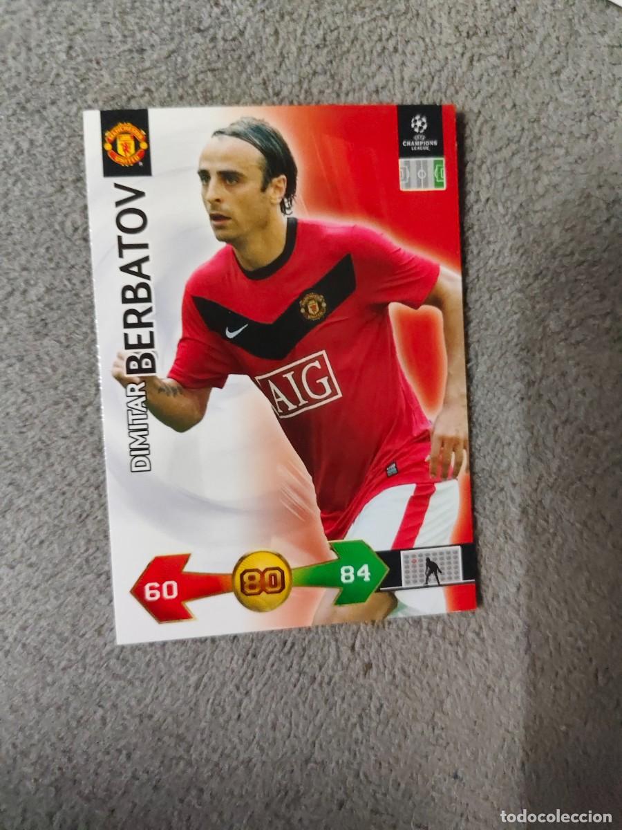 Football Stickers: SUPER STRIKES 2009 10 BERBATOV MANCHESTER UNITED ADRENALYN PANINI CHAMPIONS LEAGUE 09 2010 AAO