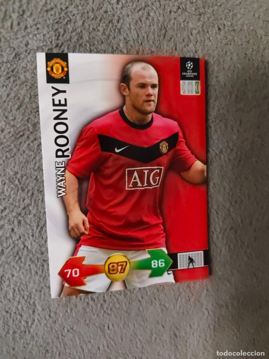 Football Stickers: SUPER STRIKES 2009 10 WAYNE ROONEY MANCHESTER UNITED ADRENALYN PANINI CHAMPIONS LEAGUE 09 2010 AAO