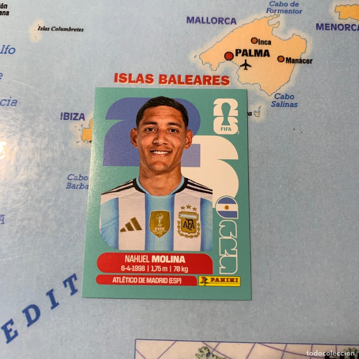 Cromos de f&uacute;tbol: Argentina n&uacute;mero 3 cromo panini Mundial Fifa World Cup 2026