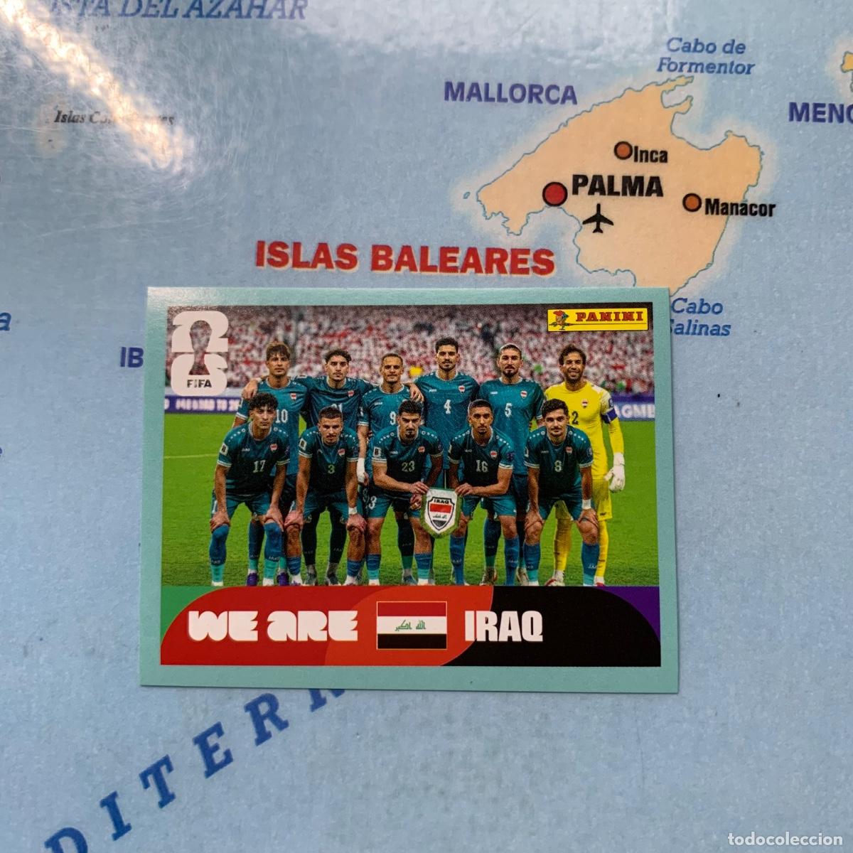 Cromos de f&uacute;tbol: Irak n&uacute;mero 13 cromo panini Mundial Fifa World Cup 2026