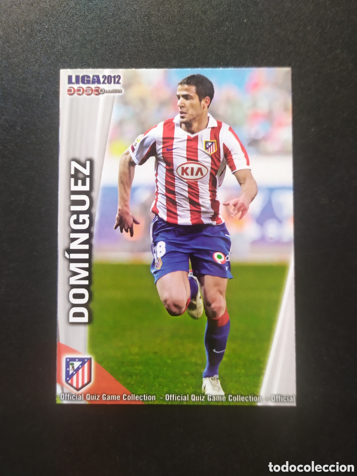 Cromos de f&uacute;tbol: Mundicromo fichas Liga 2011 2012 11 12 Dom&iacute;nguez error n&deg; 173 Atl&eacute;tico Madrid