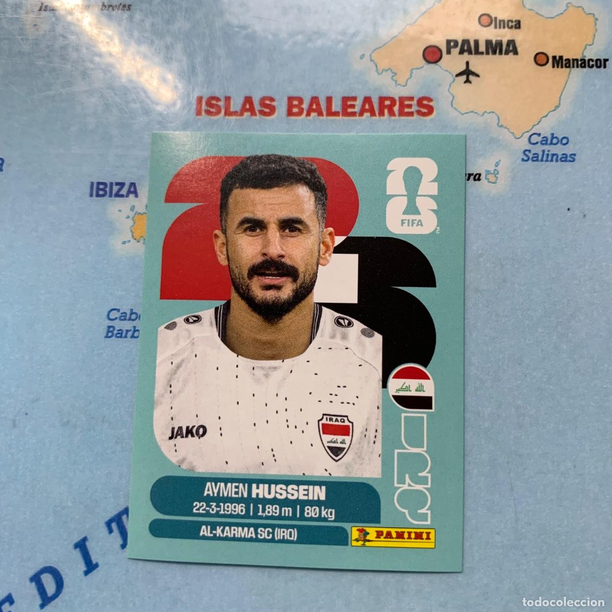 Cromos de f&uacute;tbol: Irak n&uacute;mero 19 cromo panini Mundial Fifa World Cup 2026