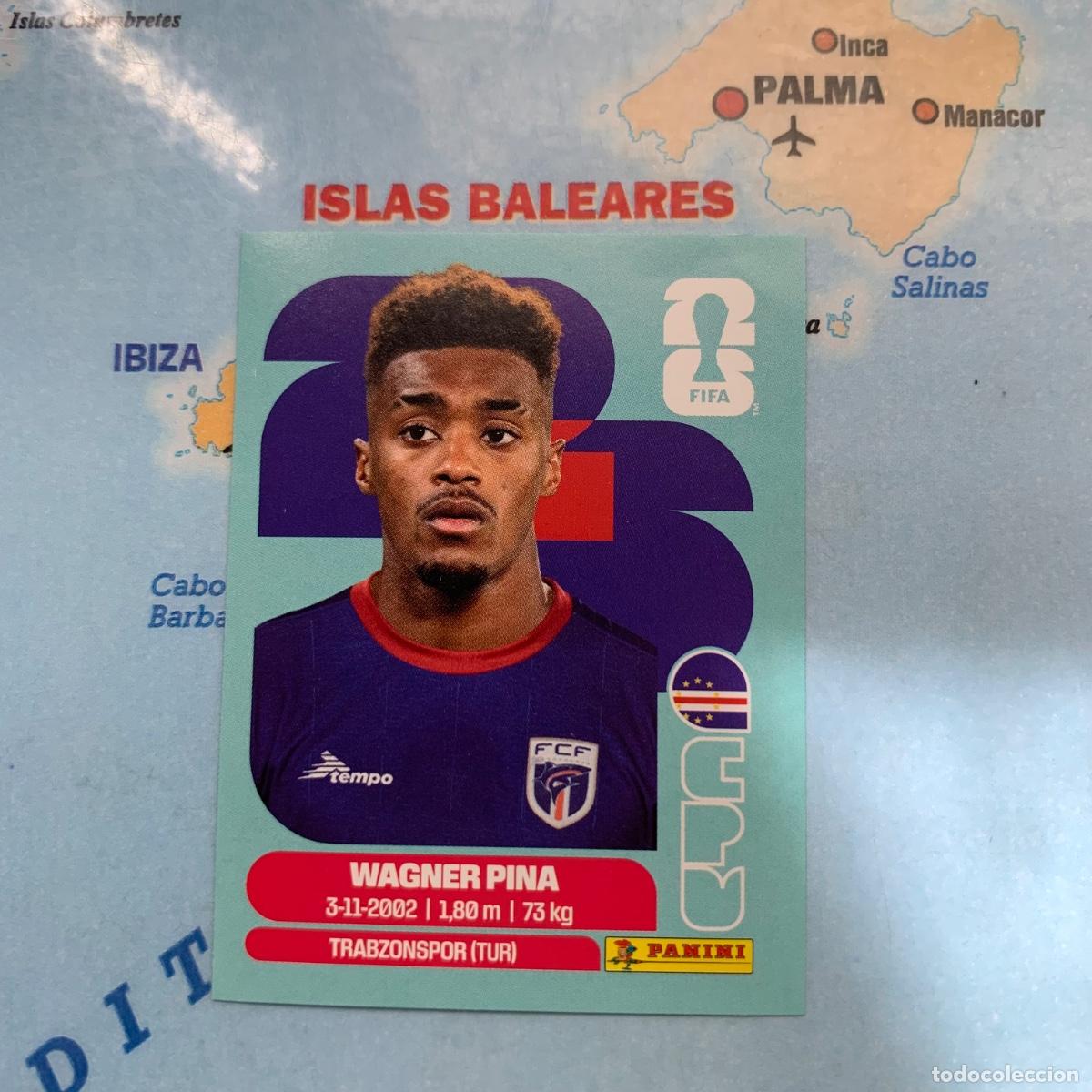 Cartes &agrave; collectionner de Football: Cabo Verde n&uacute;mero 7 cromo panini Mundial Fifa World Cup 2026