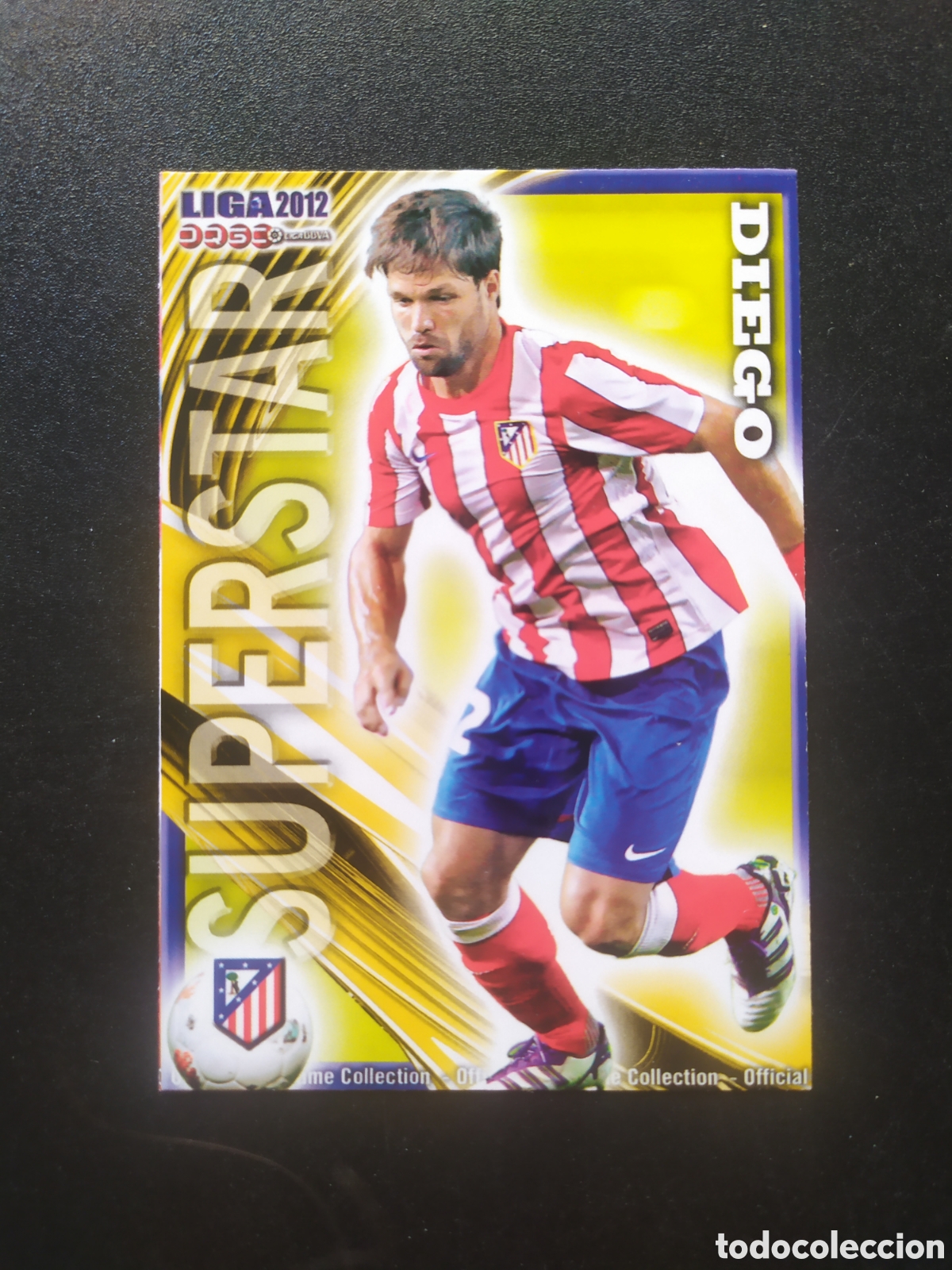 Cartes &agrave; collectionner de Football: Mundicromo fichas Liga 2011 2012 11 12 Diego superstar mate n&deg; 189 Atl&eacute;tico Madrid