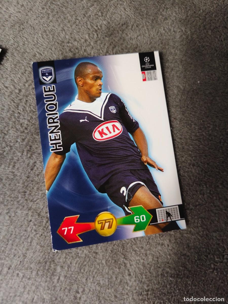Cromos de f&uacute;tbol: SUPER STRIKES 2009 10 HENRIQUE GIRONDINS ADRENALYN PANINI CHAMPIONS LEAGUE 09 2010 AAO