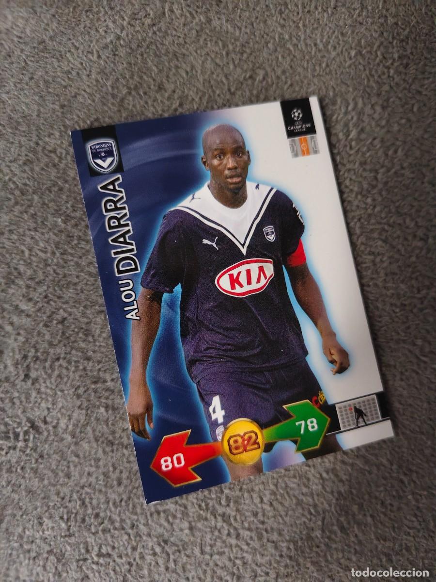 Cromos de f&uacute;tbol: SUPER STRIKES 2009 10 ALOU DIARRA GIRONDINS ADRENALYN PANINI CHAMPIONS LEAGUE 09 2010 AAO