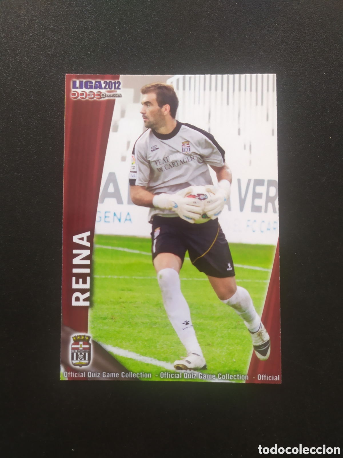 Cromos de f&uacute;tbol: Mundicromo fichas Liga 2011 2012 11 12 Reina n&deg; 967 Cartagena