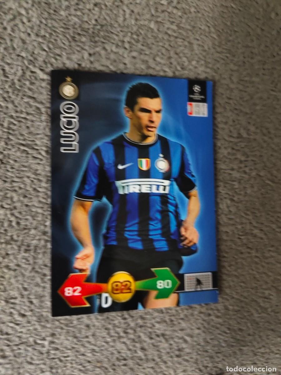 Cromos de f&uacute;tbol: SUPER STRIKES 2009 10 LUCIO INTER MILAN ADRENALYN PANINI CHAMPIONS LEAGUE 09 2010 AAO