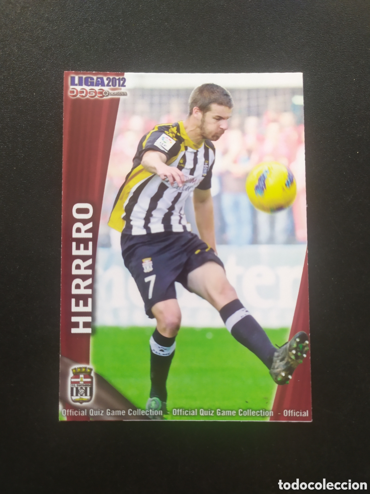 Football Stickers: Mundicromo fichas Liga 2011 2012 11 12 Herrero n&deg; 972 Cartagena