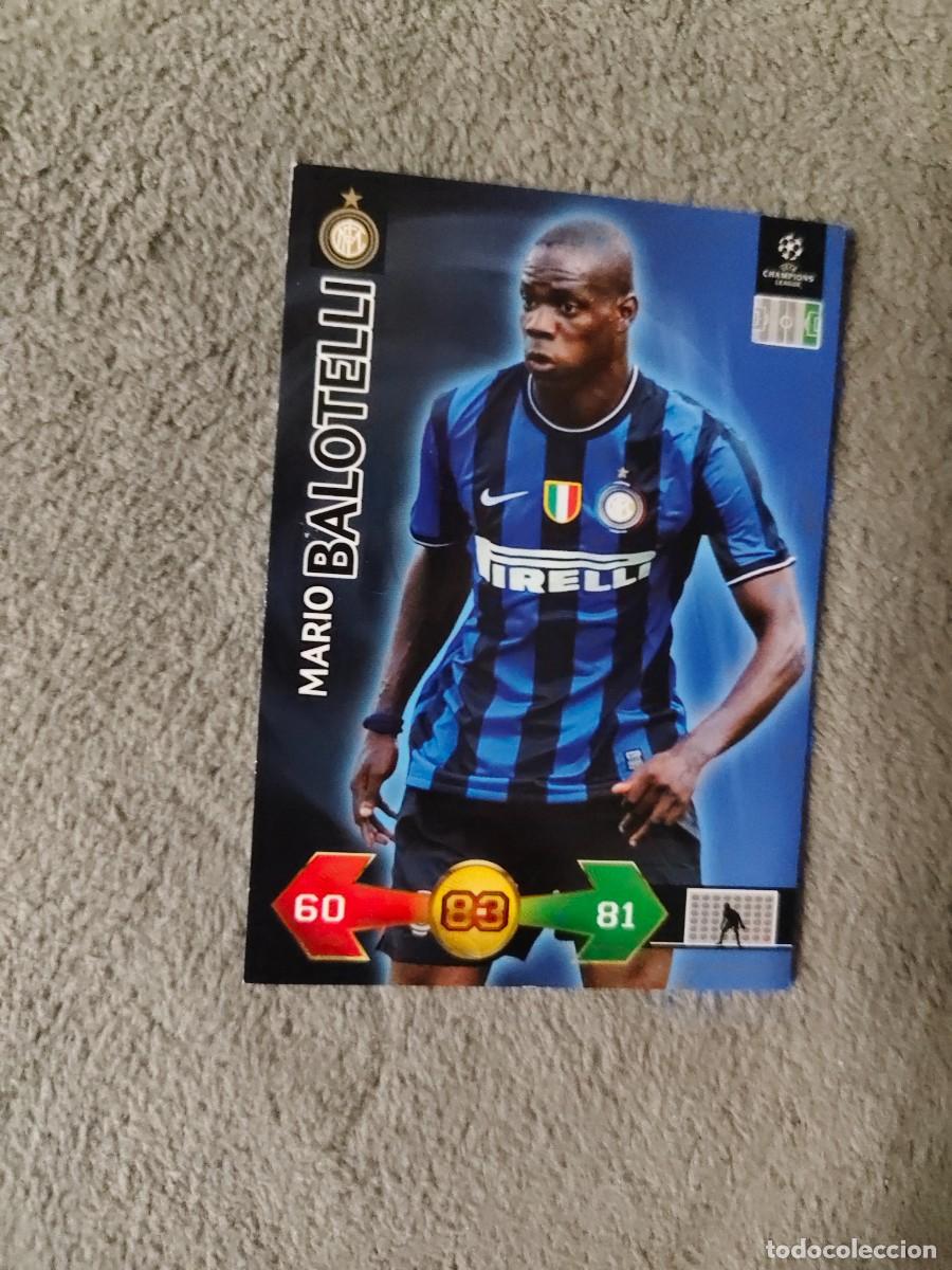 Cromos de f&uacute;tbol: SUPER STRIKES 2009 10 MARIO BALOTELLI INTER MILAN ADRENALYN PANINI CHAMPIONS LEAGUE 09 2010 AAO