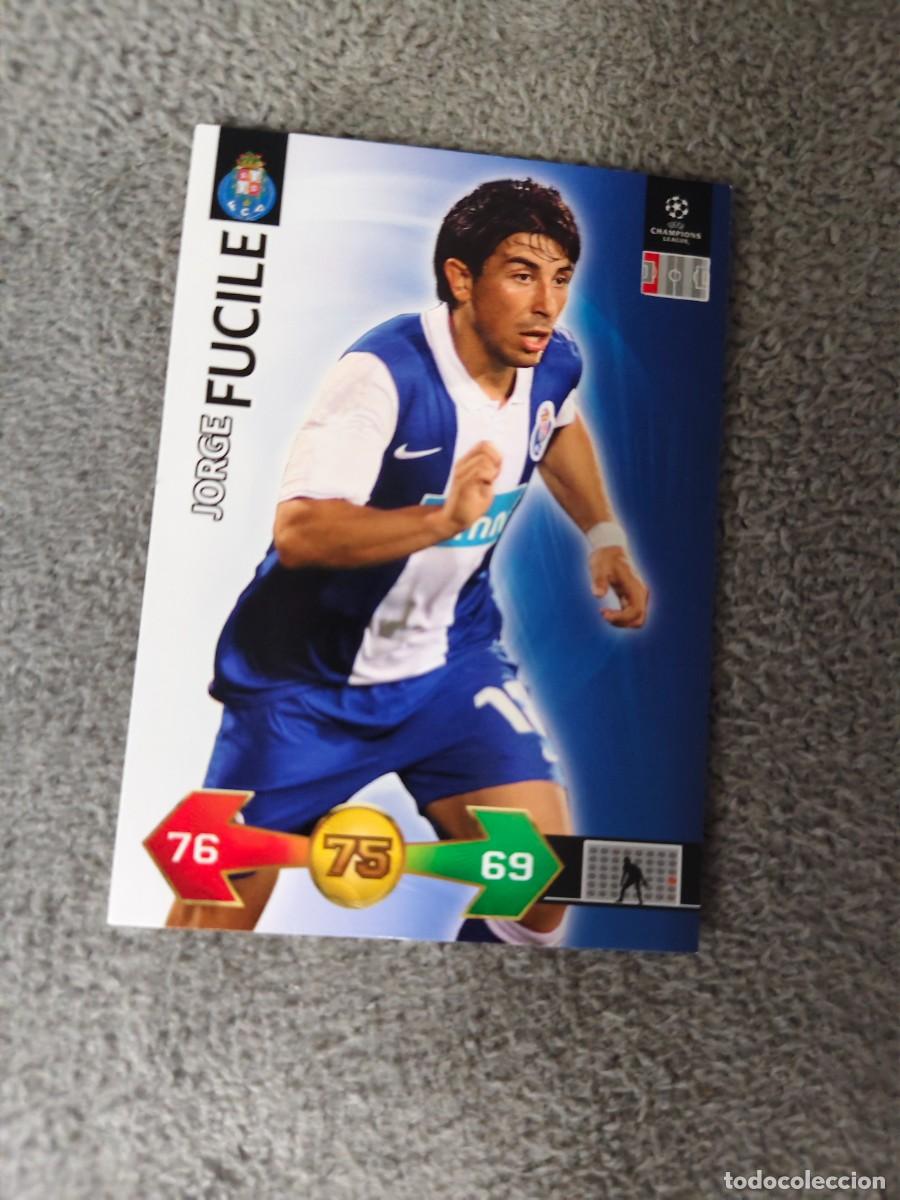 Cromos de f&uacute;tbol: SUPER STRIKES 2009 10 JORGE FUCILE FC PORTO ADRENALYN PANINI CHAMPIONS LEAGUE 09 2010 AAO