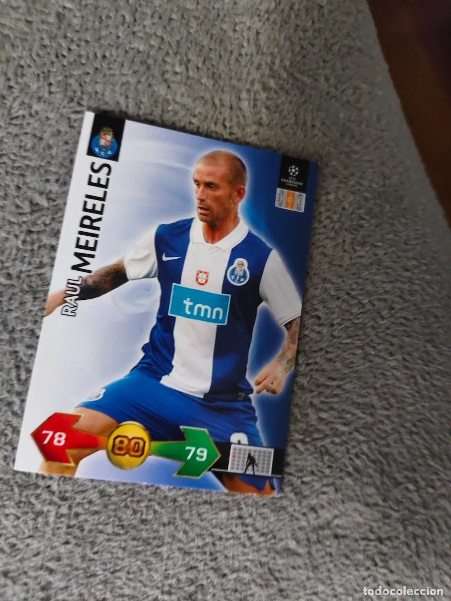 Cromos de f&uacute;tbol: SUPER STRIKES 2009 10 RAUL MEIRELES FC PORTO ADRENALYN PANINI CHAMPIONS LEAGUE 09 2010 AAO
