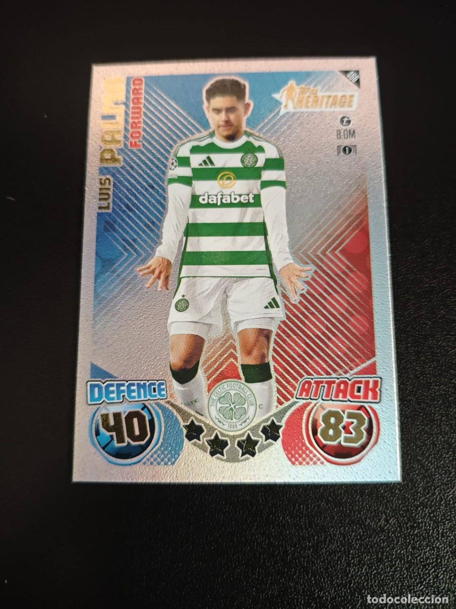 Cromos de f&uacute;tbol: #466 Luis Palma Topps Heritage Celtic FC Match Attax 24 25