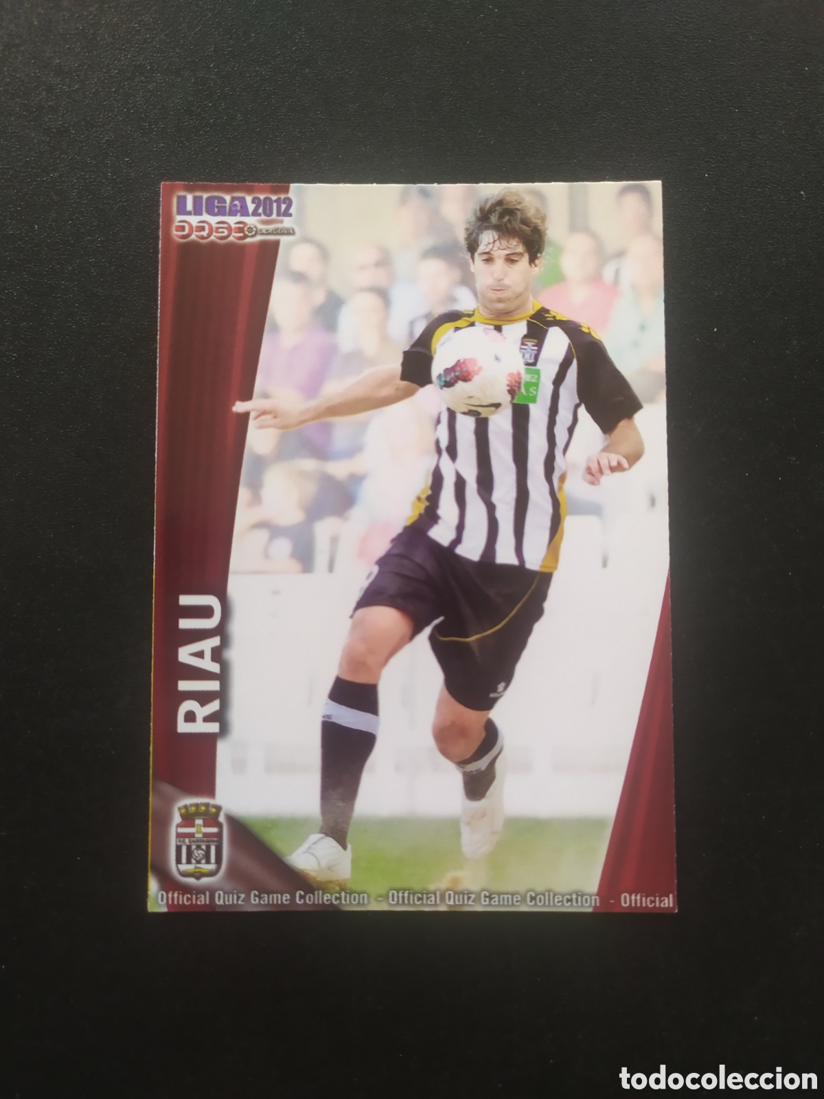 Cromos de f&uacute;tbol: Mundicromo fichas Liga 2011 2012 11 12 Riau error n&deg; 976 Cartagena