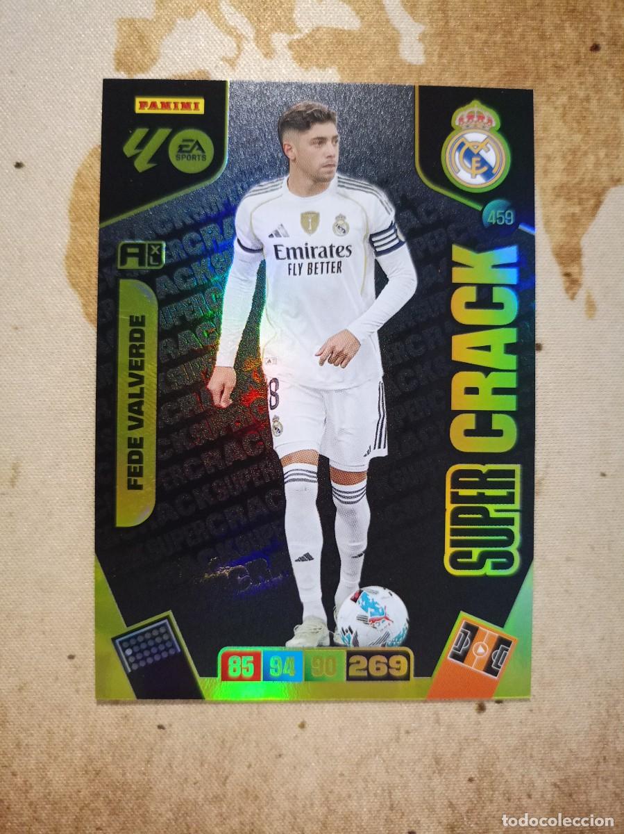 Cromos de f&uacute;tbol: S&uacute;per Crack 459 VALVERDE Adrenalyn 2025-26