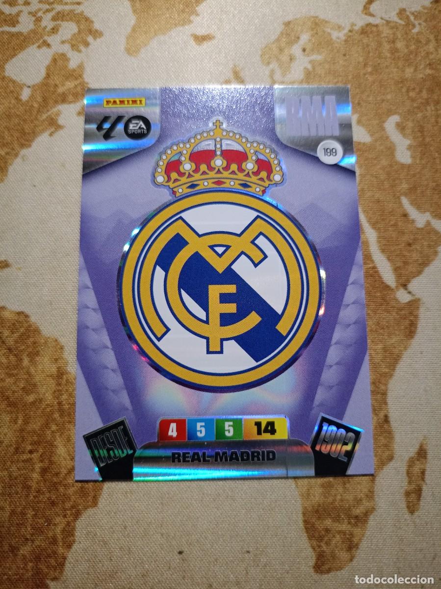 Cromos de f&uacute;tbol: Real Madrid 199 ESCUDO Adrenalyn 2025-26