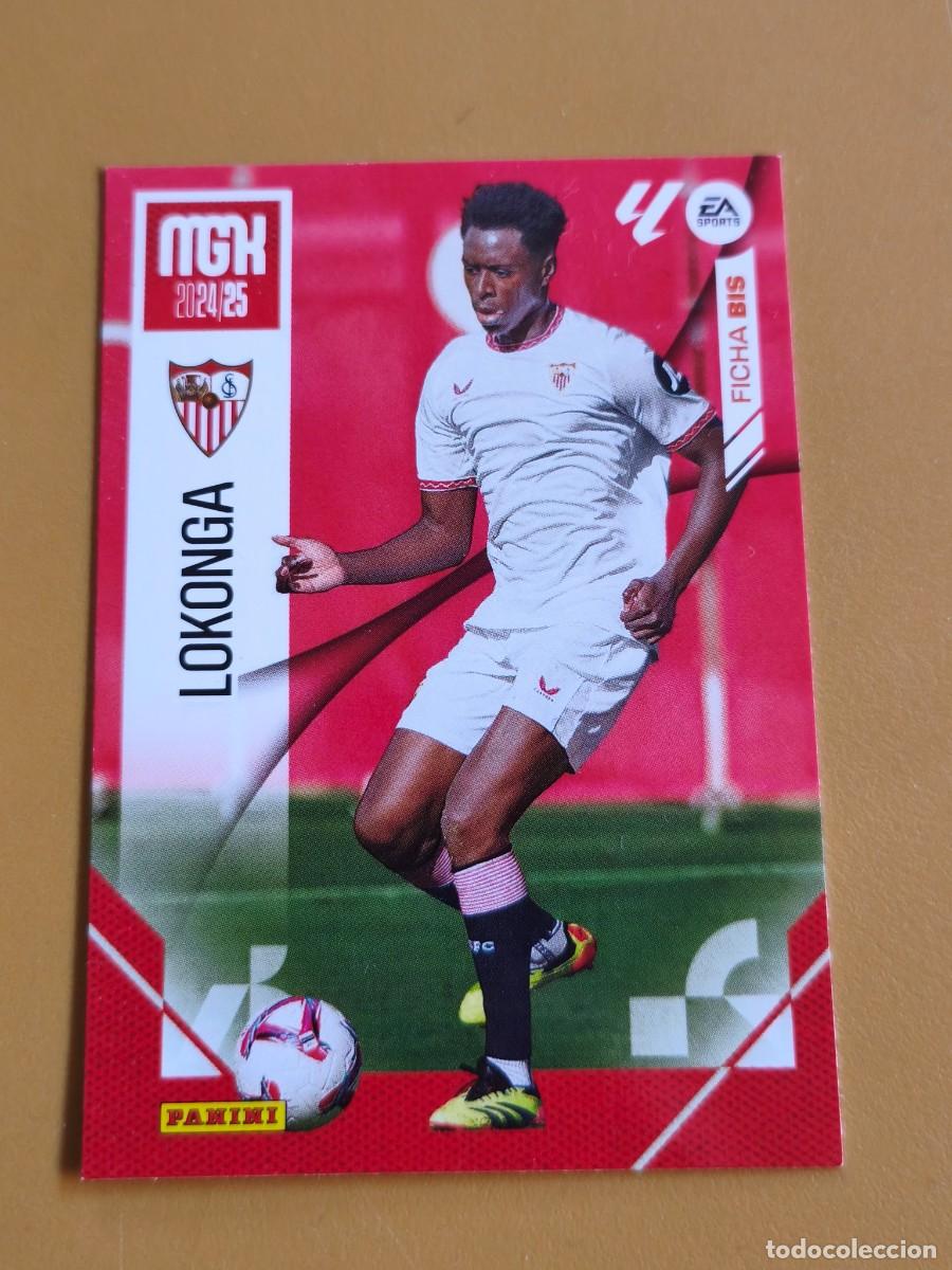 Cromos de f&uacute;tbol: lokonga, 2024 25 ficha bis