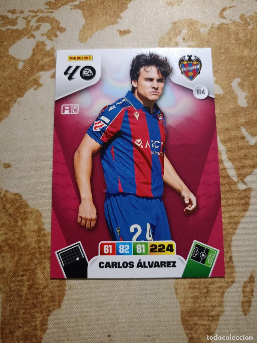 Cartes &agrave; collectionner de Football: Levante 194 CARLOS &Aacute;LVAREZ Adrenalyn 2025-26
