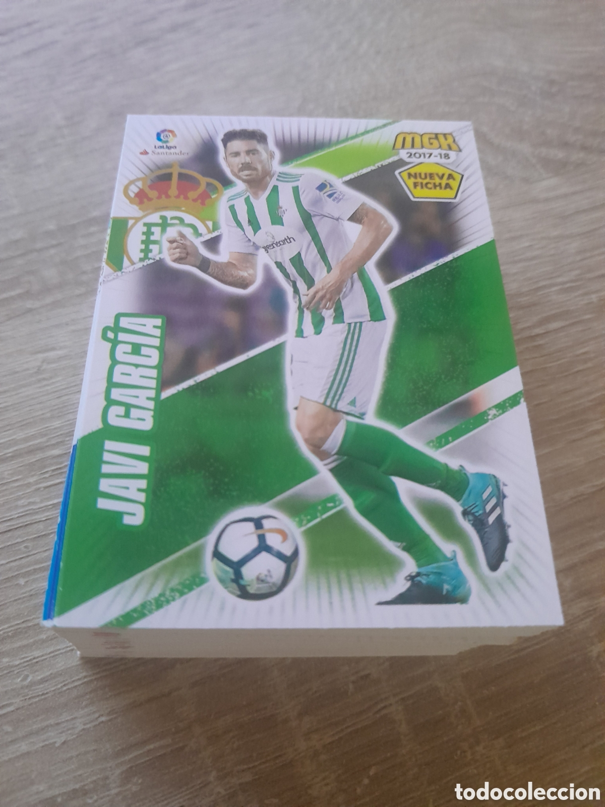 Cromos de f&uacute;tbol: n&ordm; 120 bis javi garcia megacracks 2017 2018 cromo liga mgk 2017-18