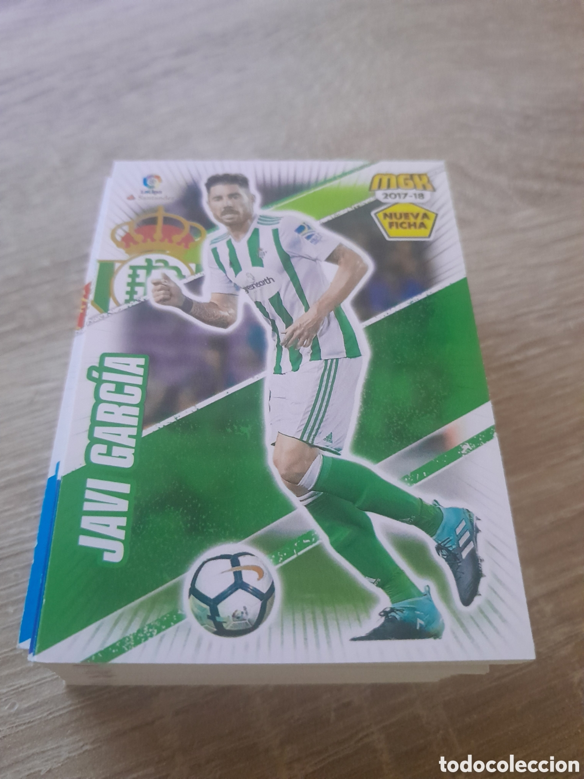 Cromos de f&uacute;tbol: n&ordm; 120 bis javi garcia megacracks 2017 2018 cromo liga mgk 2017-18