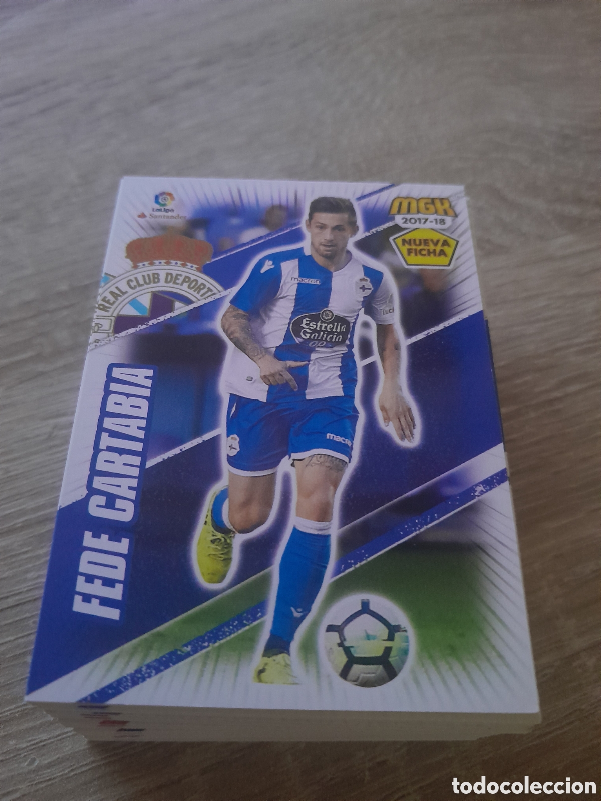Cromos de f&uacute;tbol: n&ordm; 178 bis fede cartabia megacracks 2017 2018 cromo liga mgk 2017-18