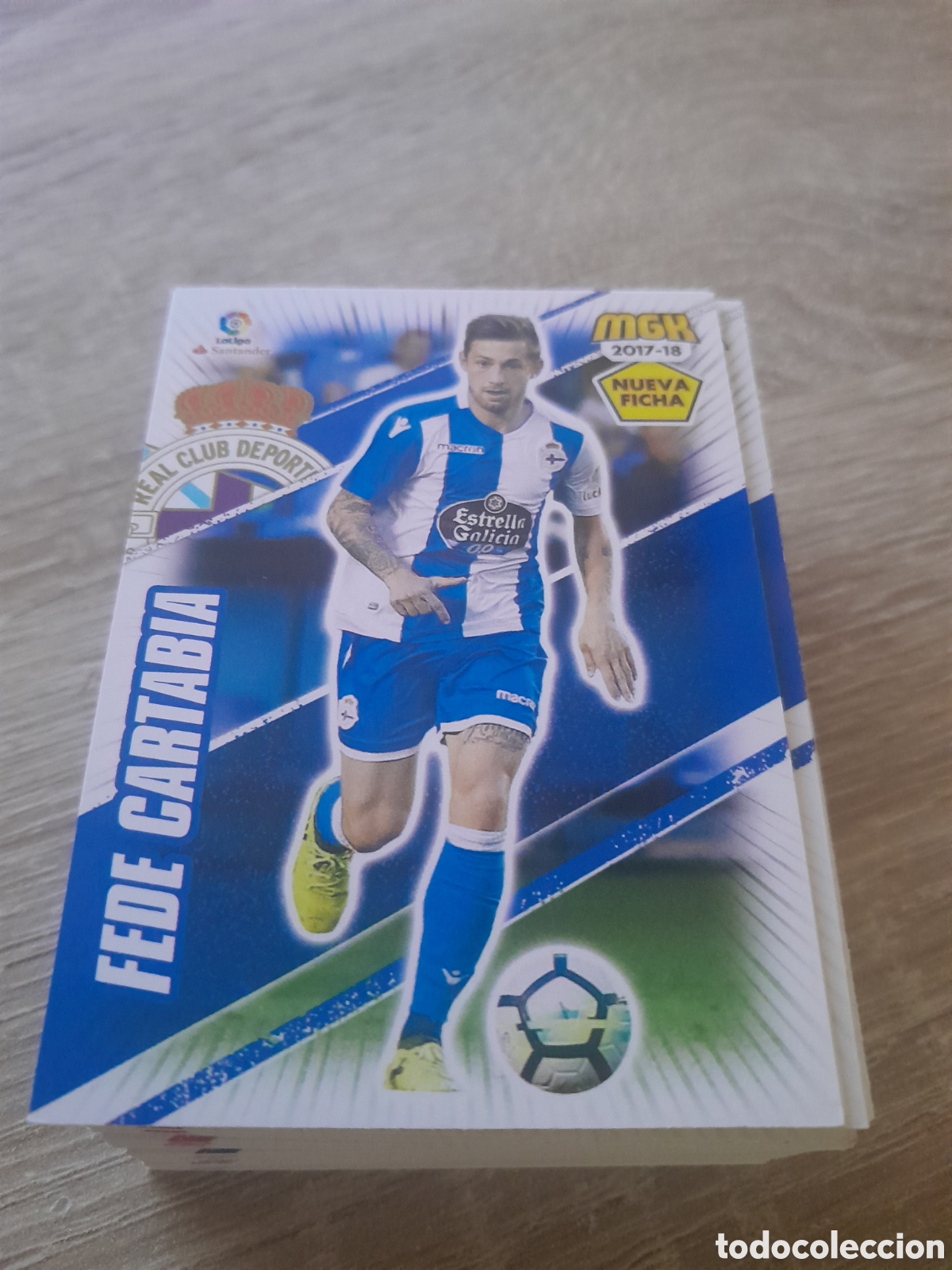 Cromos de f&uacute;tbol: n&ordm; 178 bis fede cartabia megacracks 2017 2018 cromo liga mgk 2017-18
