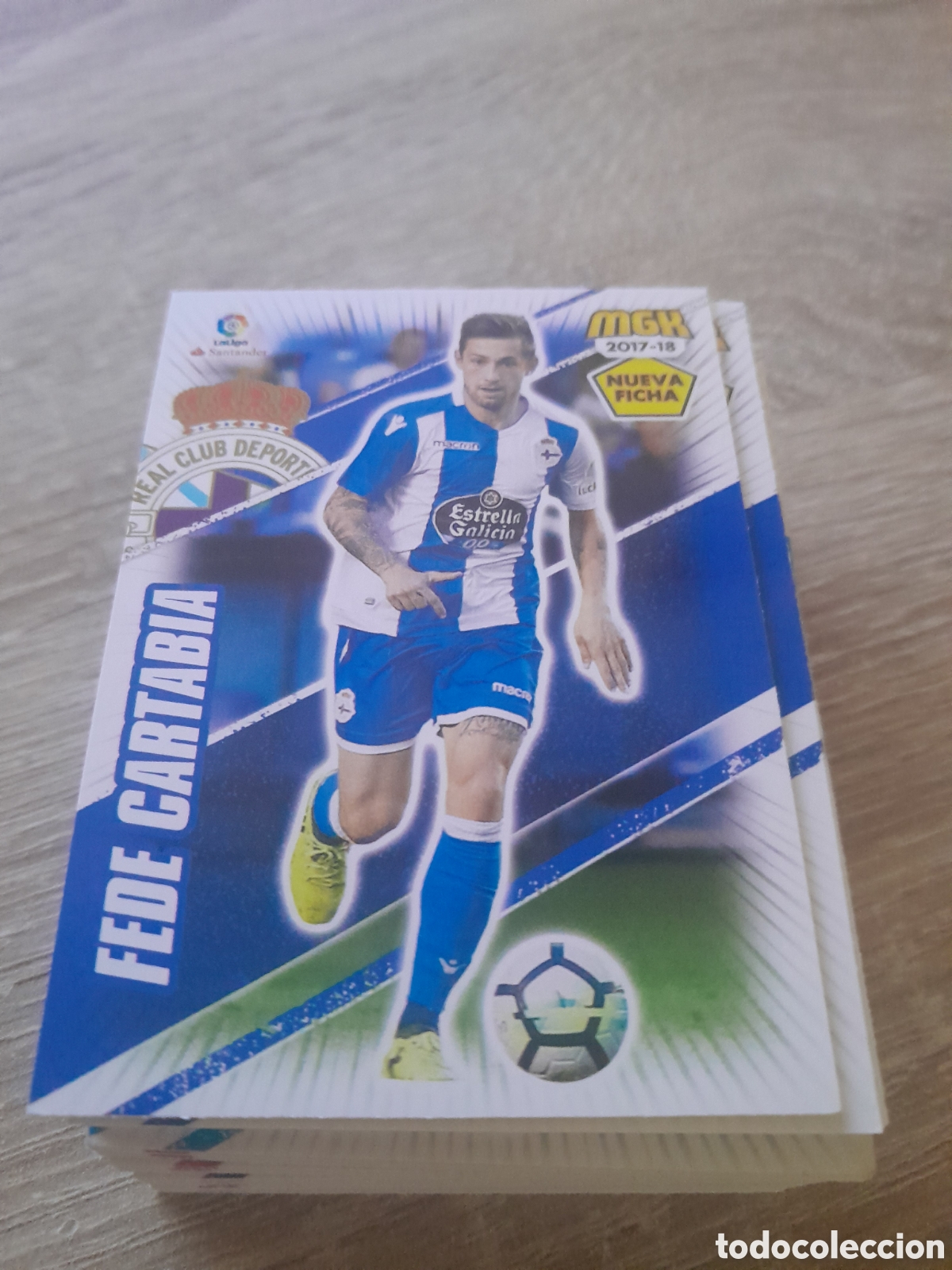 Cromos de f&uacute;tbol: n&ordm; 178 bis fede cartabia megacracks 2017 2018 cromo liga mgk 2017-18