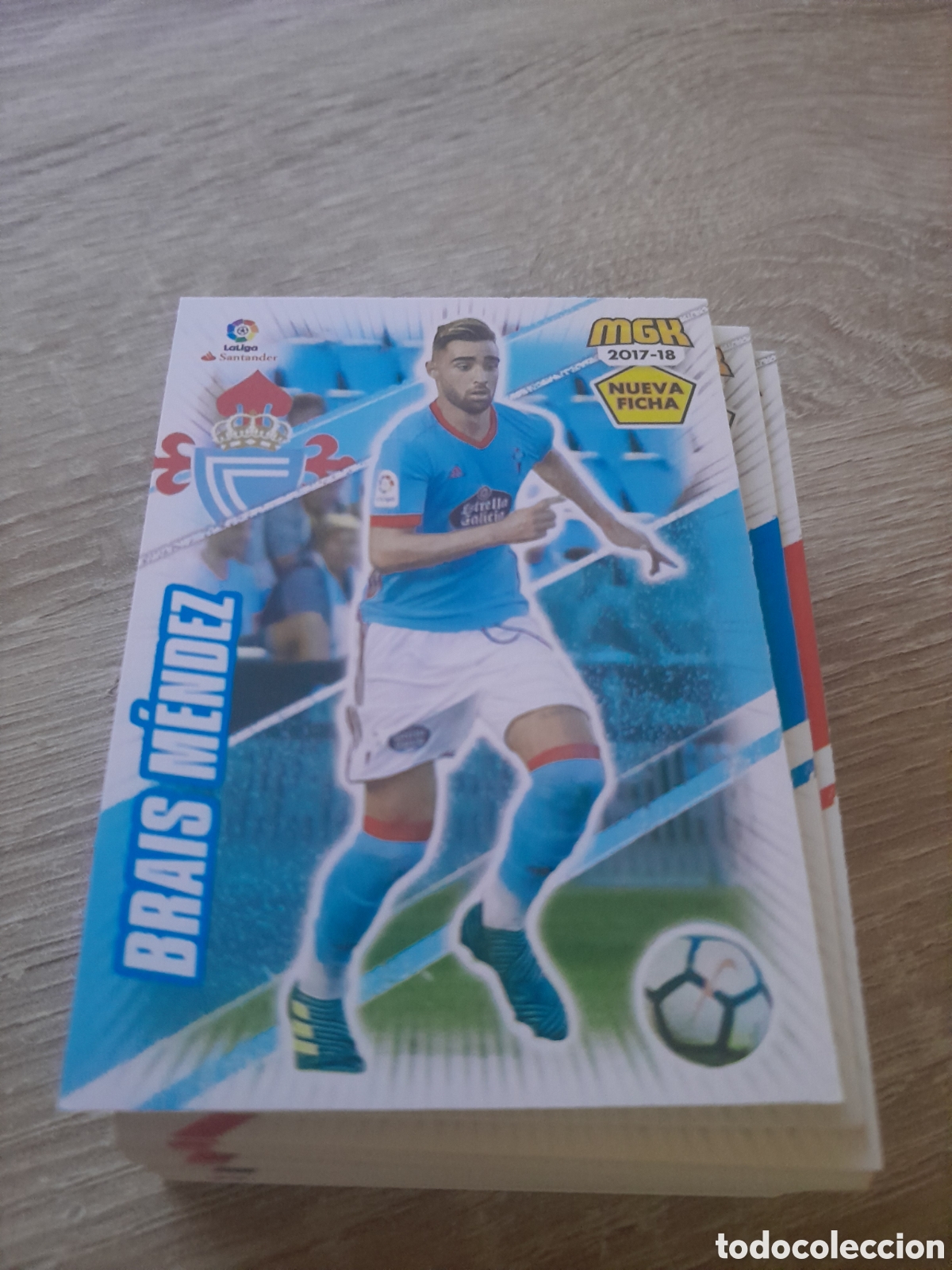 Cromos de f&uacute;tbol: n&ordm; 150 bis brais mendez megacracks 2017 2018 cromo liga mgk 2017-18
