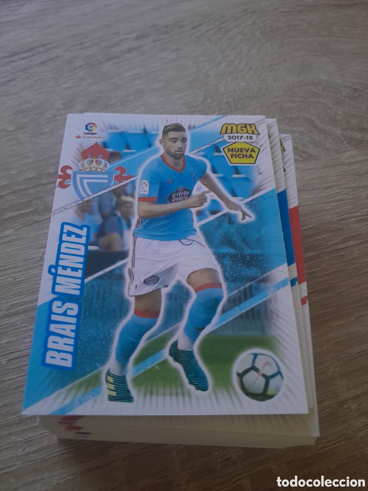 Cromos de f&uacute;tbol: n&ordm; 150 bis brais mendez megacracks 2017 2018 cromo liga mgk 2017-18