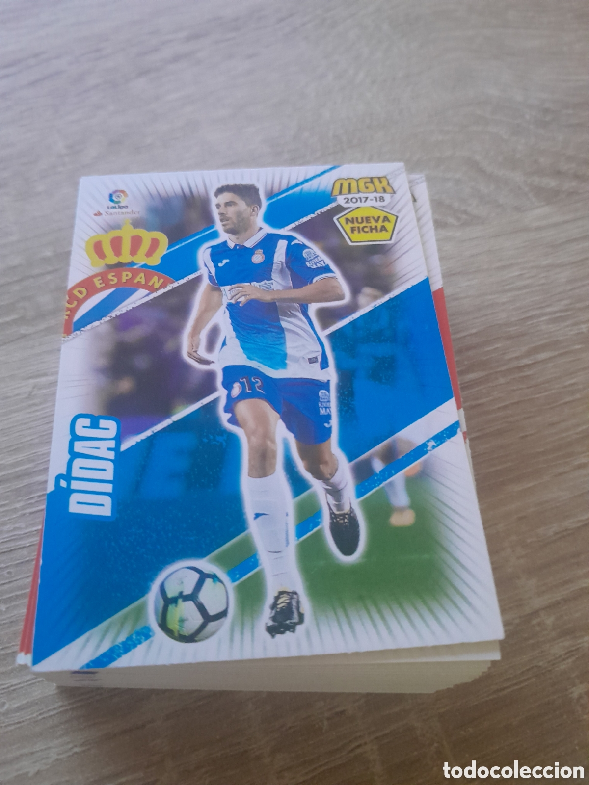 Football Stickers: n&ordm; 222 bis didac megacracks 2017 2018 cromo liga mgk 2017-18