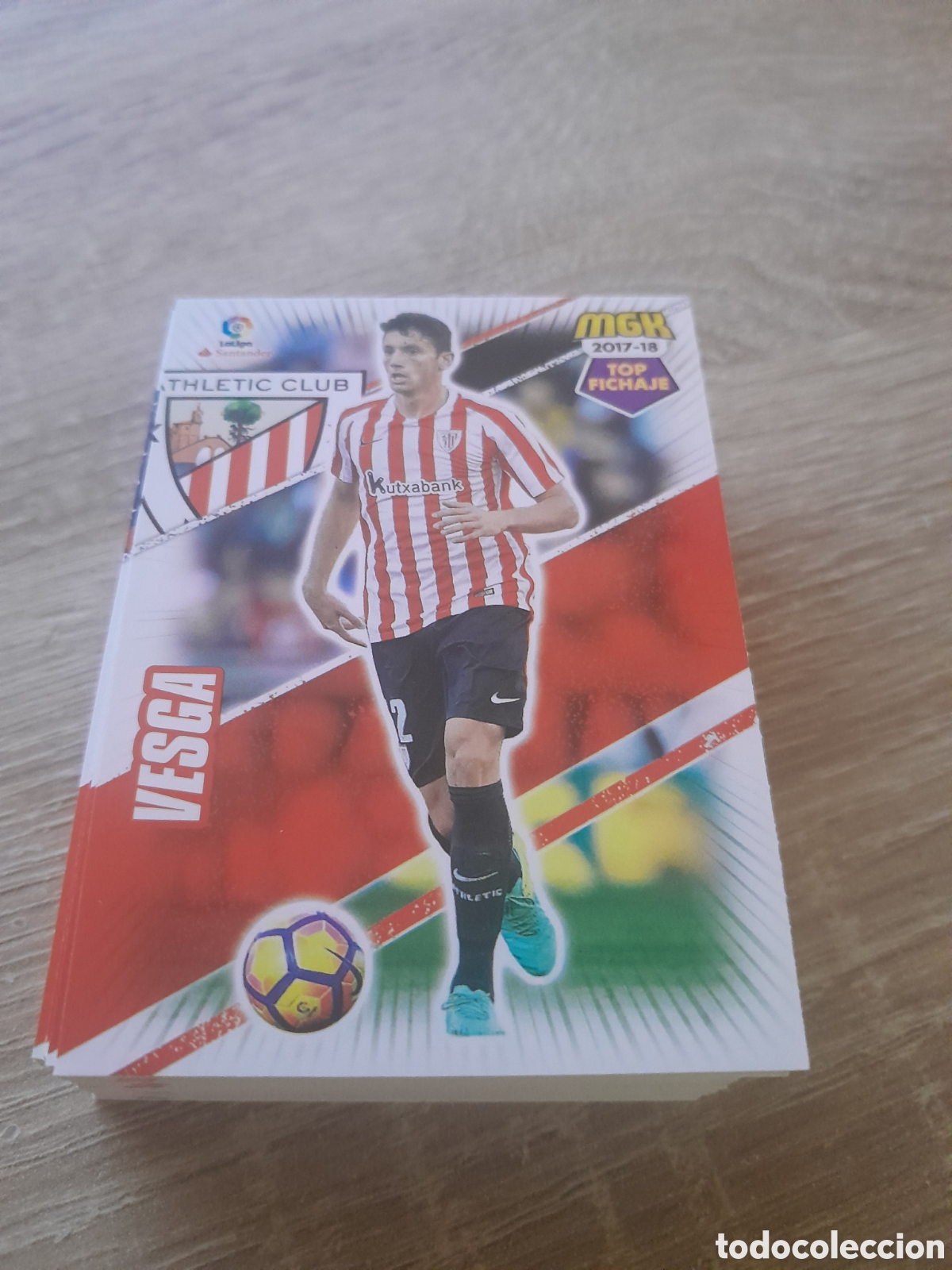 Cartes &agrave; collectionner de Football: n&ordm; 46 vesga megacracks 2017 2018 cromo liga mgk 2017-18
