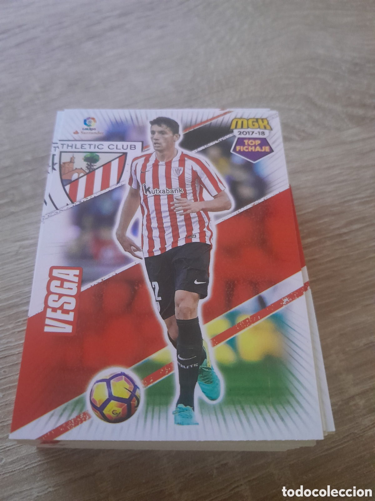 Cartes &agrave; collectionner de Football: n&ordm; 46 vesga megacracks 2017 2018 cromo liga mgk 2017-18