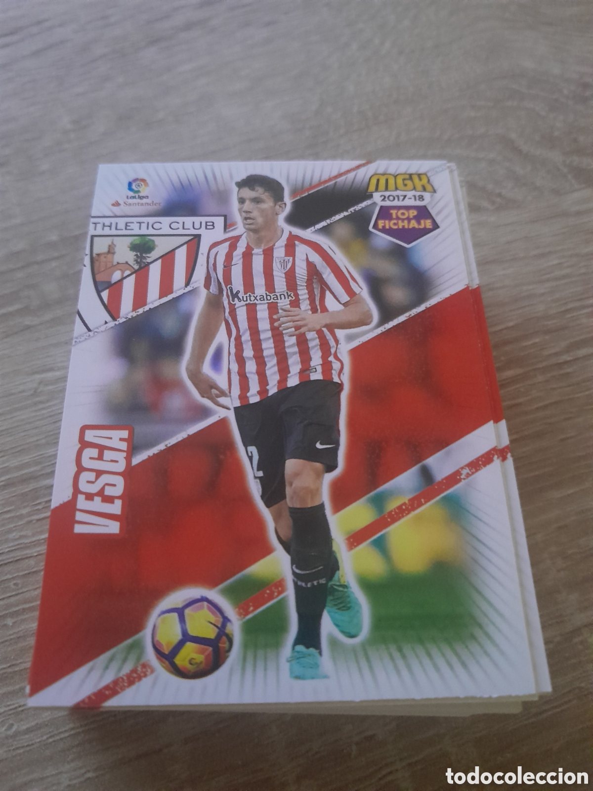 Cartes &agrave; collectionner de Football: n&ordm; 46 vesga megacracks 2017 2018 cromo liga mgk 2017-18