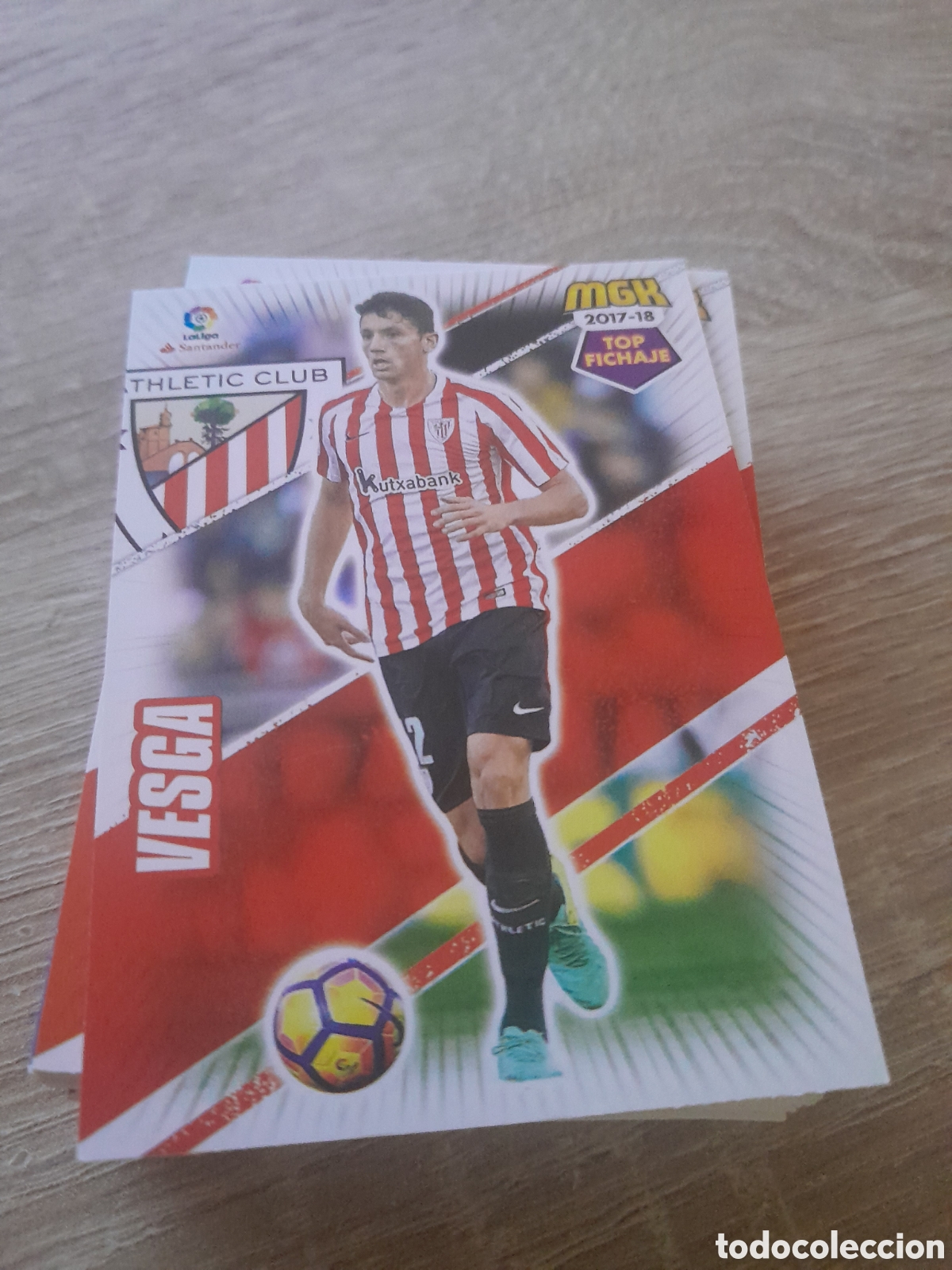 Cartes &agrave; collectionner de Football: n&ordm; 46 vesga megacracks 2017 2018 cromo liga mgk 2017-18