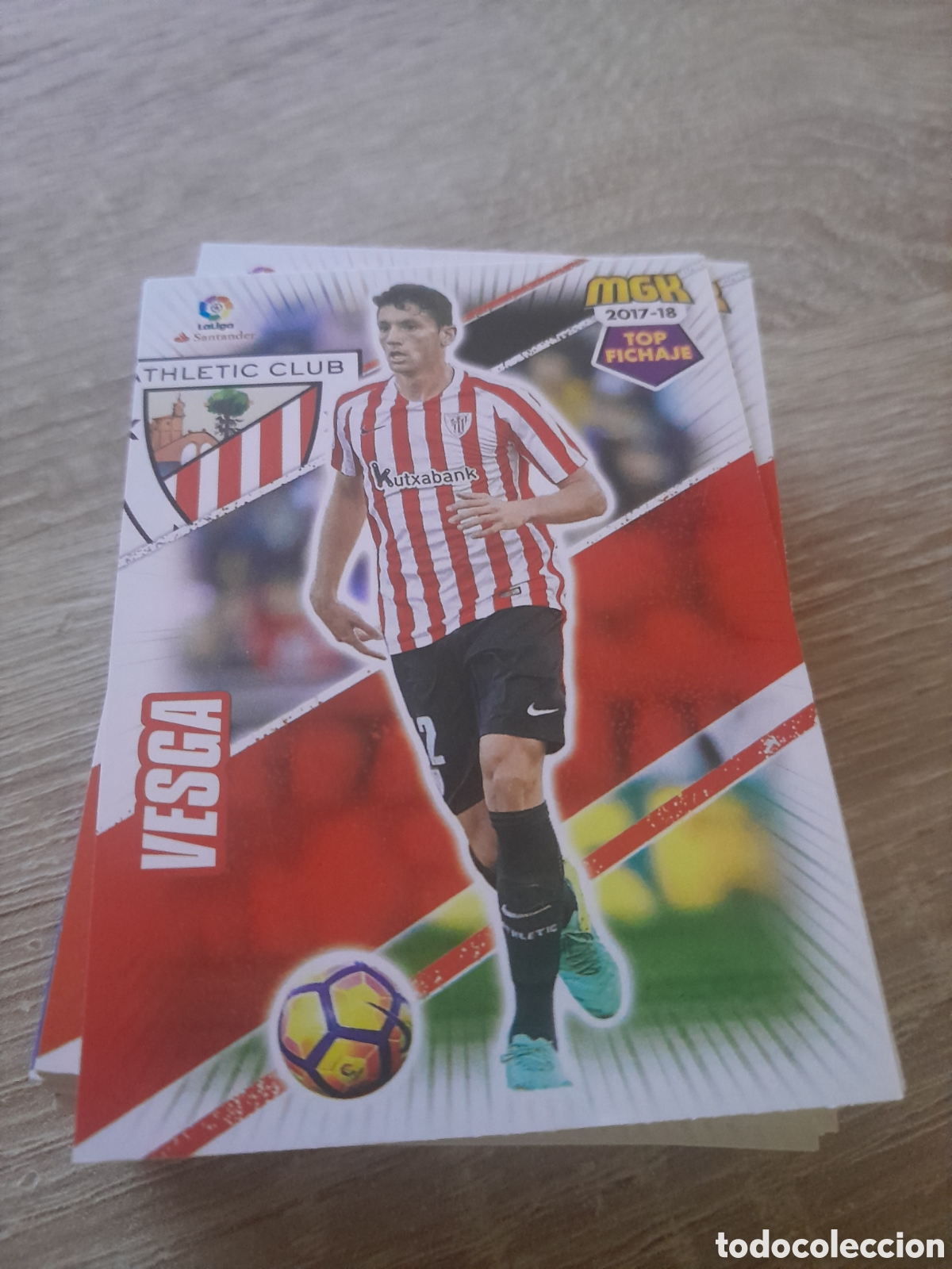 Cartes &agrave; collectionner de Football: n&ordm; 46 vesga megacracks 2017 2018 cromo liga mgk 2017-18
