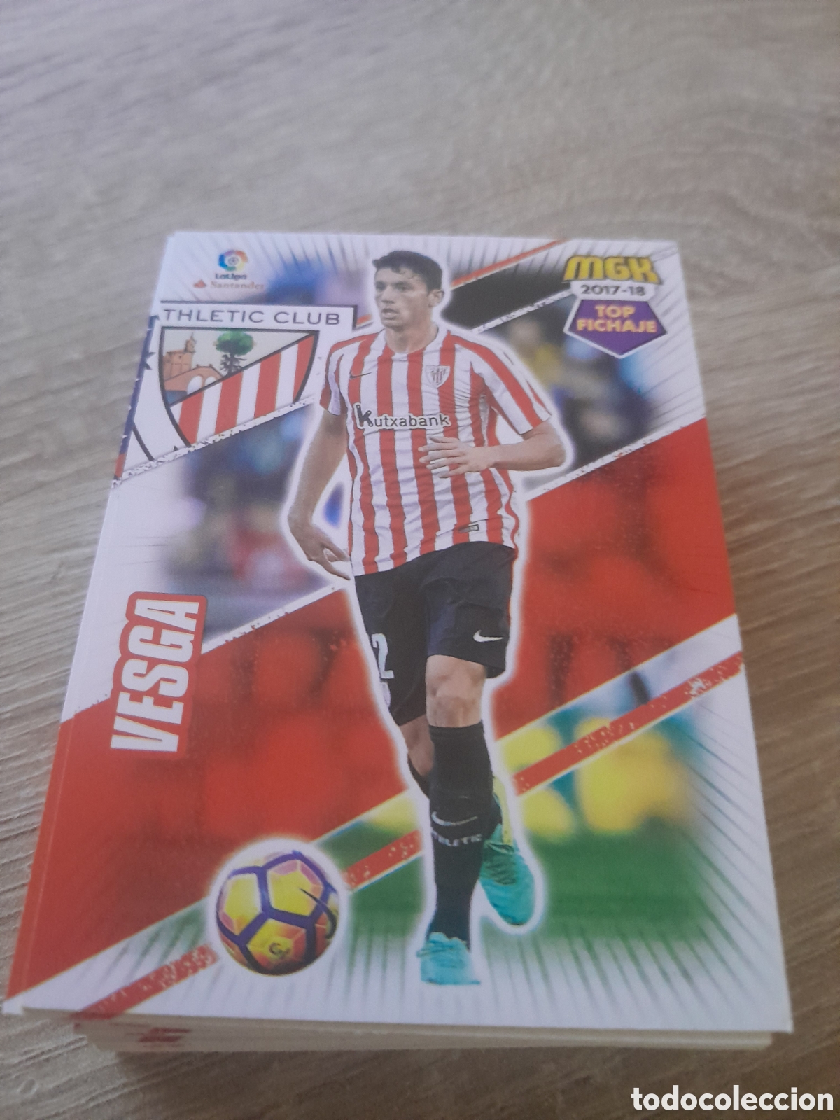Cartes &agrave; collectionner de Football: n&ordm; 46 vesga megacracks 2017 2018 cromo liga mgk 2017-18