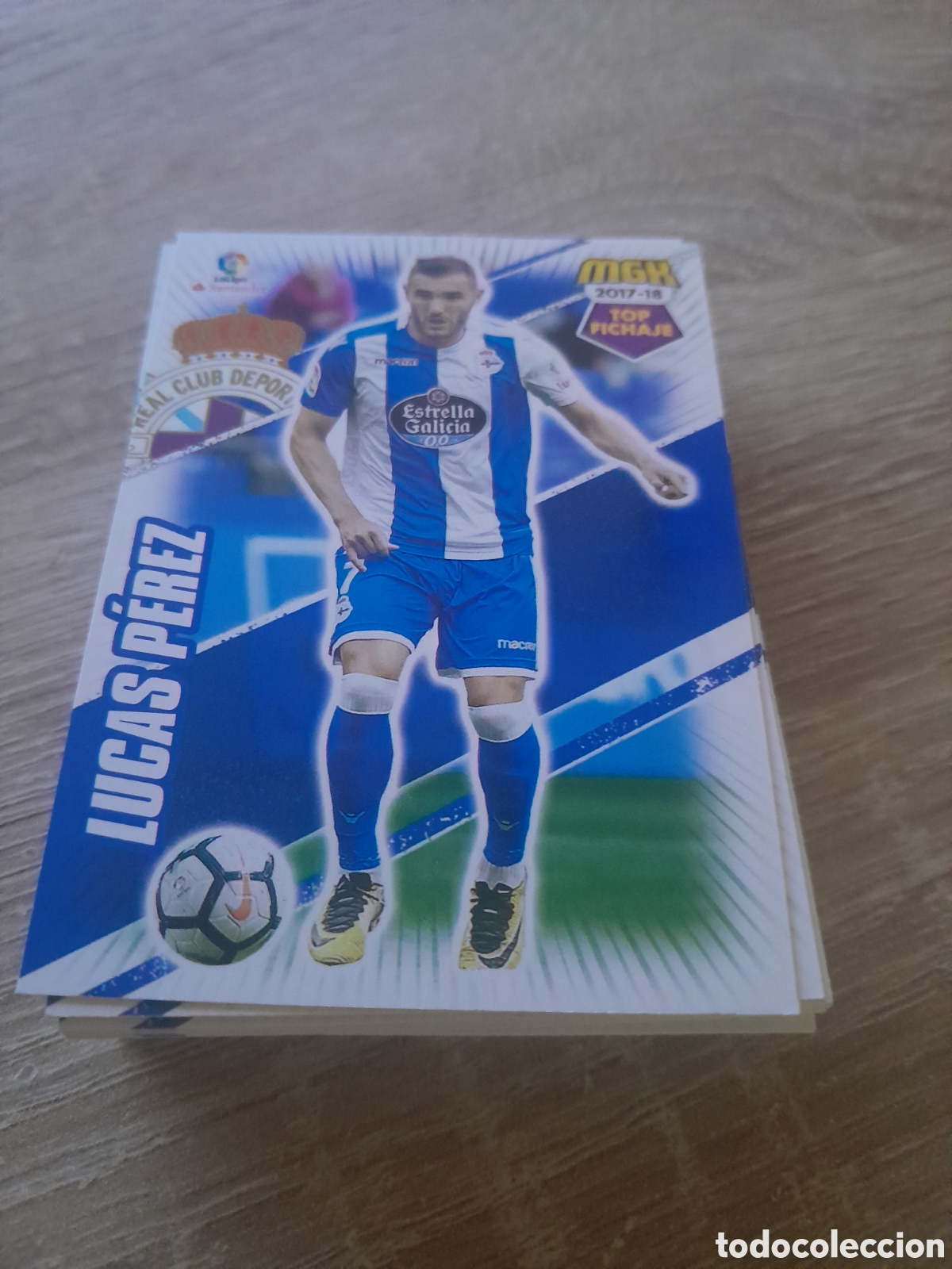Cartes &agrave; collectionner de Football: n&ordm; 183 lucas perez megacracks 2017 2018 cromo liga mgk 2017-18