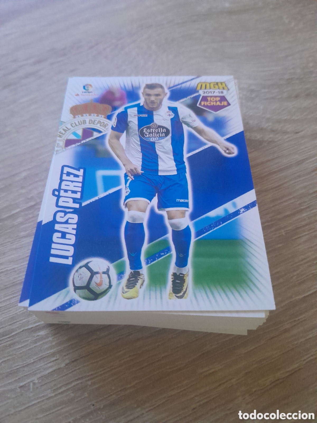 Cartes &agrave; collectionner de Football: n&ordm; 183 lucas perez megacracks 2017 2018 cromo liga mgk 2017-18