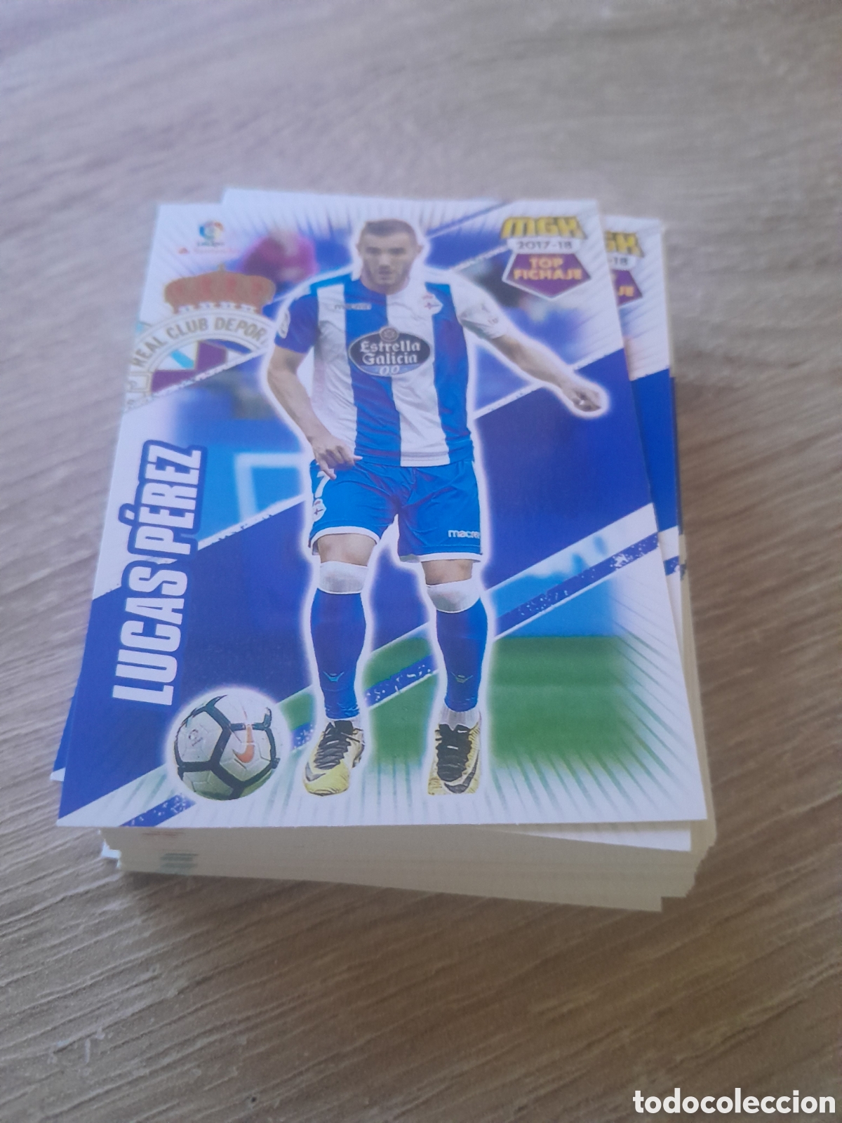 Cartes &agrave; collectionner de Football: n&ordm; 183 lucas perez megacracks 2017 2018 cromo liga mgk 2017-18